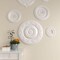 Ekena Millwork Neuveau Ceiling Medallion (Fits Canopies up to 6 3/8"), 24 1/4"OD x 2"P, Primed White CM24NA - alternate 10